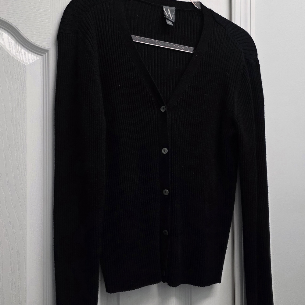 Worthington Classic Black Knit Sweater